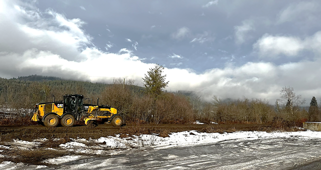 SHUSWAP NORTH OKANAGAN RAIL TRAIL CONSTRUCTION MAKING GOOD PROGRESS WITH MILD WINTER WEATHER SHUSWAP NORTH OKANAGAN RAIL TRAIL CONSTRUCTION MAKING GOOD PROGRESS WITH MILD WINTER WEATHER